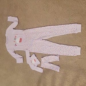 elowel pajama set NWT
